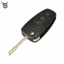 Focus Mondeo Carnival 3 button folding remote key for Ford with 433 mhz ID60 chip